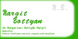 margit bottyan business card